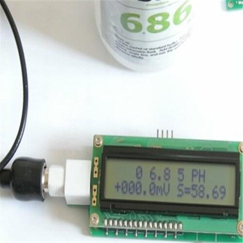 Ph meter calibrated mV change trend slope three-point calibration