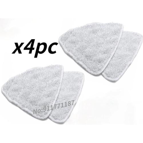 4 Pieces Replacement Microfiber Pad White Size 32*23.5cm For Vileda 100 Hot Spray Mop 2021 New Arrival