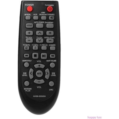 New Remote Control Replacement for Samsung HW-F355 HW-FM35 AH59-02532A Sound Bar Soundbar Audio System Controller