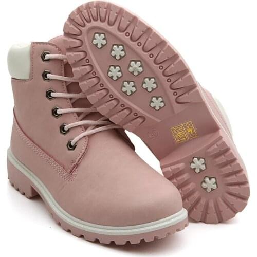 Platform boots women shoes lace-up 2021 winter fur shoe woman snow boots cowboy fashion ladies female shoes dropshipping deals