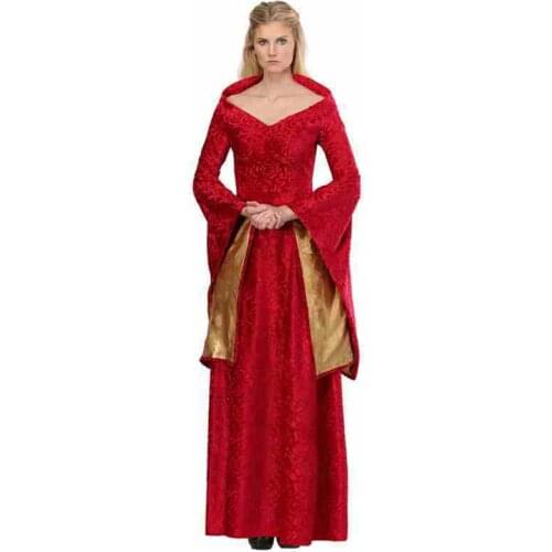 Halloween Europe Middle Ages palace drama Posh nobility retro cosplay costume tea break vintage dress cosplay costume for women
