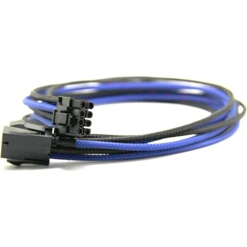 20CM PCI-E wiring harness 6pin to 8pin power supply 6pin to 6 +2 adapter 6p to 8p extension cable wiring harness