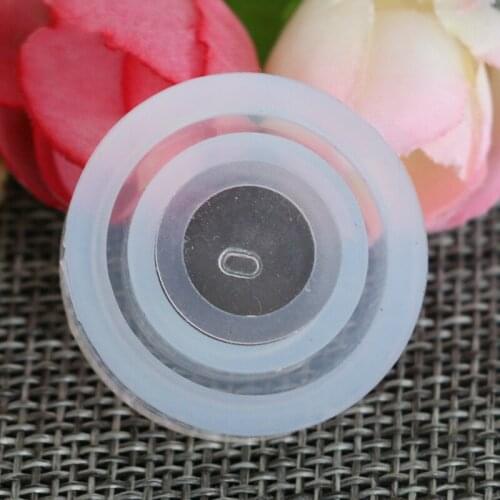 1pcs DIY Round Shape Silicone Ring Mold For Epoxy Resin Jewelry Making Mould Tools Fondant Cake Decorating Tools