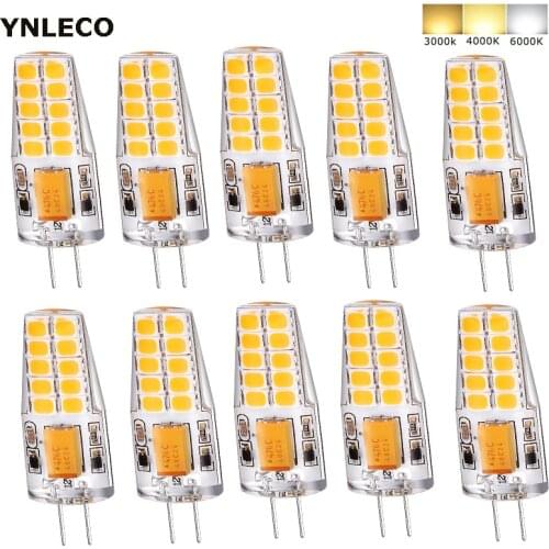 10pcs G4 LED 12V AC DC Lamp 3W Bulb LEDS G4 Light Bulbs Lampadas Bombillas Lampara 20LED 2835 SMD Replace 30W Halogen For home