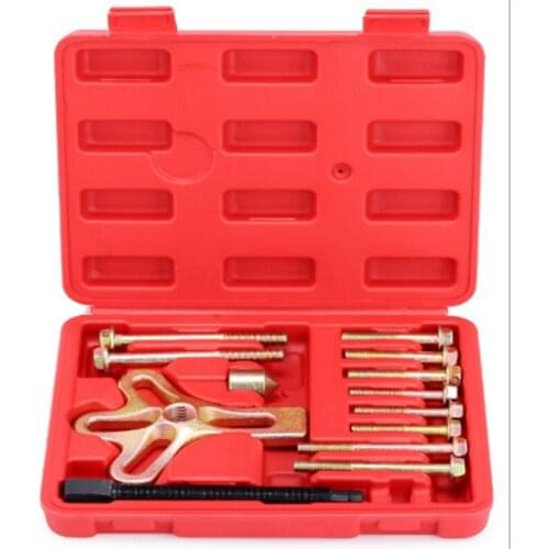 13 pieces Car steering wheel puller heavy duty crankshaft gear repair kit car disassembly wrench tool