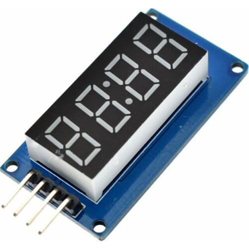 2Pcs TM1637 LED Display Module For Arduino 7 Segment 4 Bits 0.36 Inch Clock RED Anode Digital Tube Four Serial Driver Board Pack