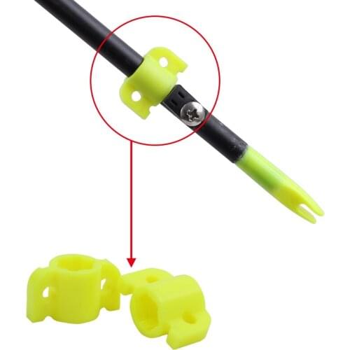 5pcs HOT Archery Slider Bow Fishing 8mm Diameter Arrow Safety Slide Shooting Hunting