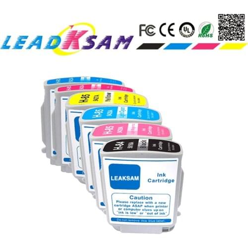 6pcs Compatible ink Cartridge For HP84 hp 85 replace For Designjet 30 70 130 30gp 30n 90 90gp 90r printer C5016A C9425A C9429A