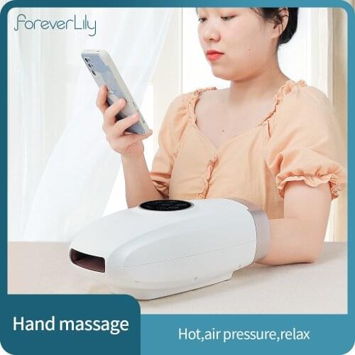 Heated Hand Massage Physionthearpy Equipment Acupuncture Palm And Finger Massager Therapy Fatigue Soreness Relief Hand Care