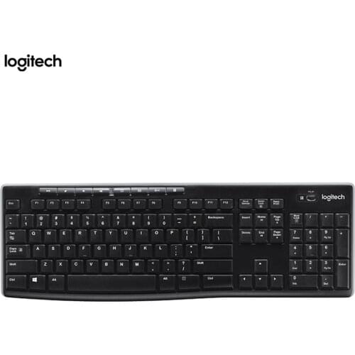 Logitech K270 Full-size Wireless Keyboard Computer Laptop PC Gamer keyboard Genuine Standard office Keybord For Windows Chrome