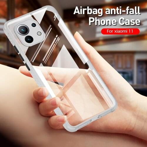 Clear Back Tire Pattern Case For Xiaomi Mi 11 Lite 4G Or 5G Xiomi Mi11 11Lite 6.55" Camera Protect Shockproof Phone Cover Shell