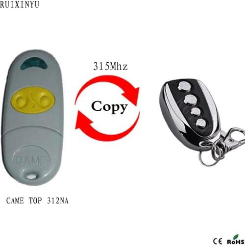315hz CAME TOP 312NA Remote Control Gate Garage Door CAME TOP 312NA 315mhz Remote Control With Battery