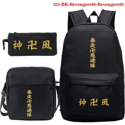 New Mochila 2021 Boys Girls Tokyo Revengers Cosplay Print Backpacks Outdoor Backpacks Casual Pencil Bags Children School Bags
