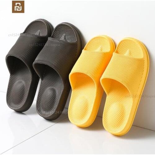Xiaomi mijia slippers men and women indoor deodorant sandals bathroom non-slip soft bottom massage sandals and slippers