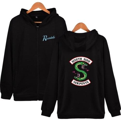 South Side Serpents Riverdale Southside Sweatshirt Hoodies Men Girls Riverdale Jacket Coat Hoodie Clothes Zipper Long Sleeve Top