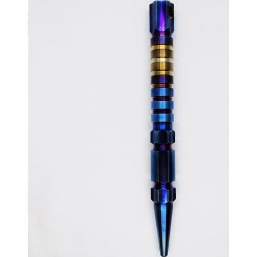 Hand Made Titanium Alloy Outdoor EDC Tool Survival Tactical Kit