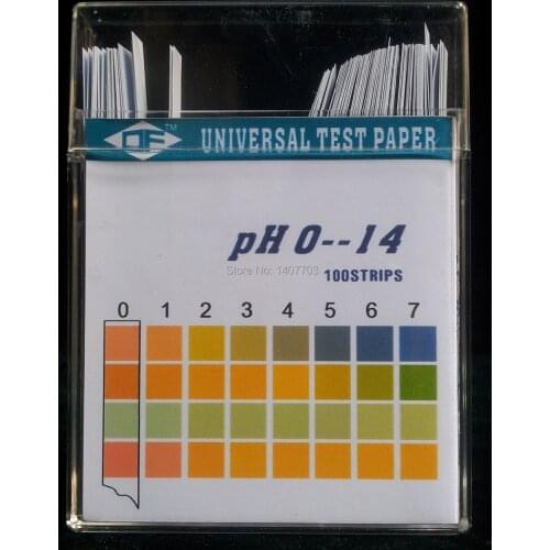 Free Shipping Wattson/ pH paper/ph Test paper/ph strip/ph 0-14