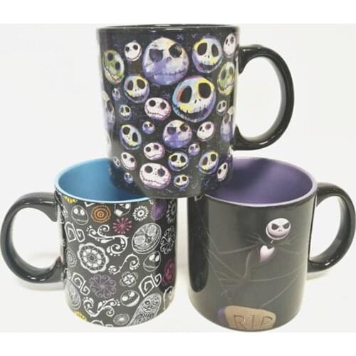 Horror Skeleton Animation Ceramics Mugs coffee mug Milk Tea office Cups Drinkware the Best birthday Gift