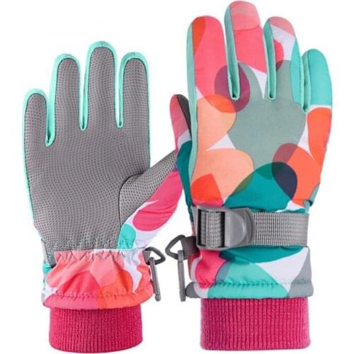 Winter Warm Snowboarding Ski Gloves Waterproof Anti-Cold Warm Gloves Outdoor Sport Cycling Snow Skiing Gloves