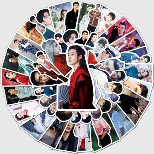 10/50pcs/pack Shanheling Gong Jun Sticker WORD OF HONOR Stickers for Skateboard Computer Notebook Car Decal Childrens Toys