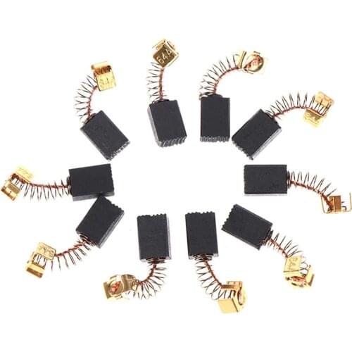 10pcs Power Tool Carbon Brushes Electric Motor Graphite Brush For Makita Electric Motors CB85 CB57 CB64 191627-8 5x8x12mm