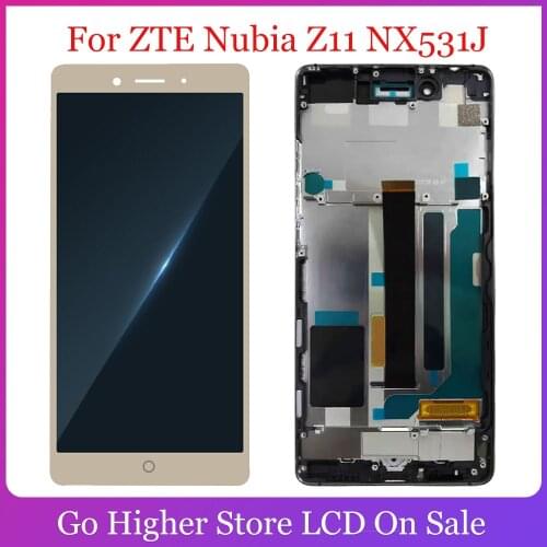 100% Tested For ZTE Nubia Z11 NX531J LCD Display + Touch Screen Digitizer Glass Assembly Repair Part