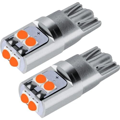 2PCS T10 W5W New Super Bright LED Car Dome Reading Lamps WY5W 168 501 2825 Auto Turn Side Lights Wedge Parking Bulbs 12V 24V