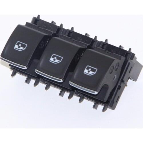 3PCS OEM Chrome Passenger Side Window Switch Button For VW Golf MK7 GTI MKVII 5GG959855 5GG 959 855 5GG-959-855