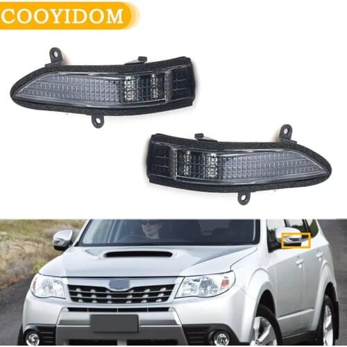 Car Rear View Side Mirror Turn Signal Light For Subaru Forester Outback Legacy Tribeca LED Rearview Mirror Repeater Lamp