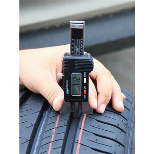 Digital Tire Thread Tool Gauge Tire Tread Depth Gauges With Digital For Car Truck Motorcycle Automobile Auto Accessories 2020 Ne