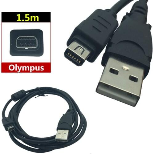 Suitable for Olympus digital camera USB data cable CB-USB5/CB-USB6 12P USB 12 pin
