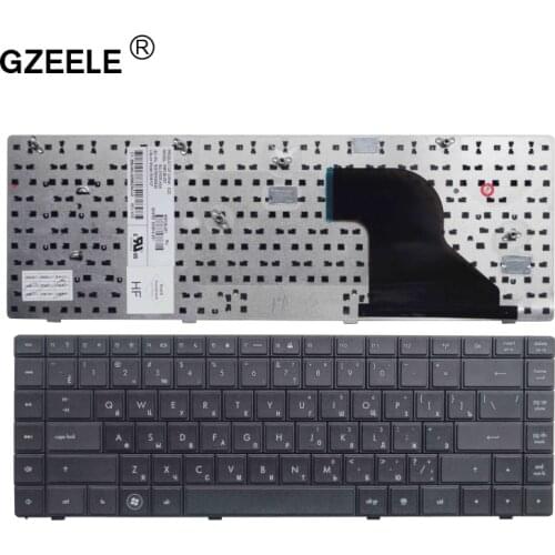 New for HP for COMPAQ CQ620 CQ621 CQ625 620 621 625 Series RU layout Laptop Keyboard black Russian