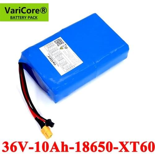 36V 10Ah E-bike Lithium Battery Pack 18650 42V High rate 20A BMS for Balancing scooter lawn mower Aircraft carrier SM plug