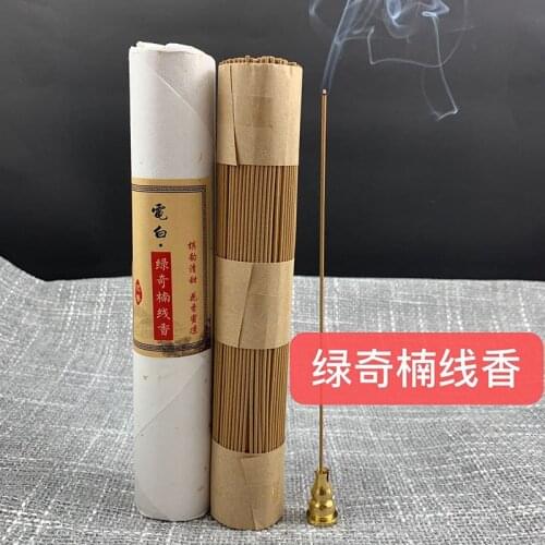 Natural Green Qinan Agarwood Oudh Incense Sticks Cambodian Oud Stick Aquilaria Natural Scent Aroma For Yoga Fresh Air