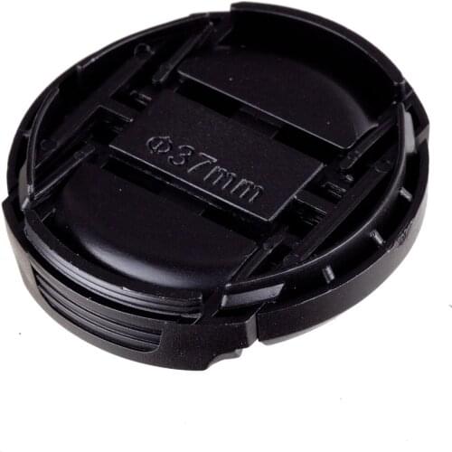 NEW ARRIVAL wholsesale 50 pcs 37mm Snap-on Front Lens Cap Cover for Camera Sigma Lens