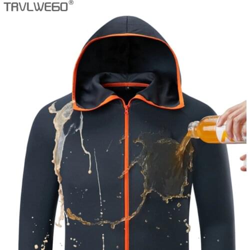 TRVLWEGO Fishing Clothing Hooded Ice Silk Man Jacket Quick-Drying Coat Fishing Shirt For Men Breathable Waterproof UV Proof