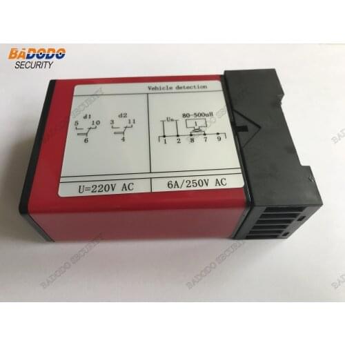 220V Single Channel Loop Detector intelligent loop sensors Suitable for parking. Road vehicle toll