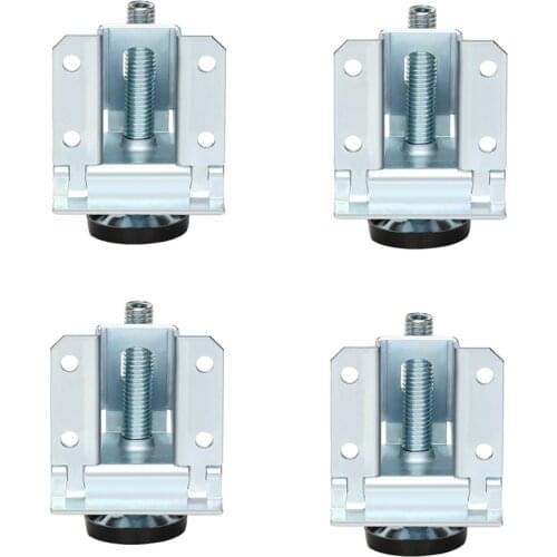 Height Threaded Adjustable Leveling Glides Feet Heavy Duty Metal Leveling Feet for Furniture and Cabinet