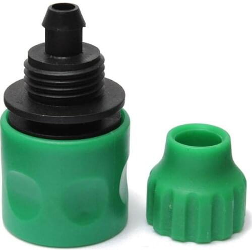 3/8 Inch Garden Micro Water Hose Fast Joint Plastic Water Connector Garden Irrigation Fitting