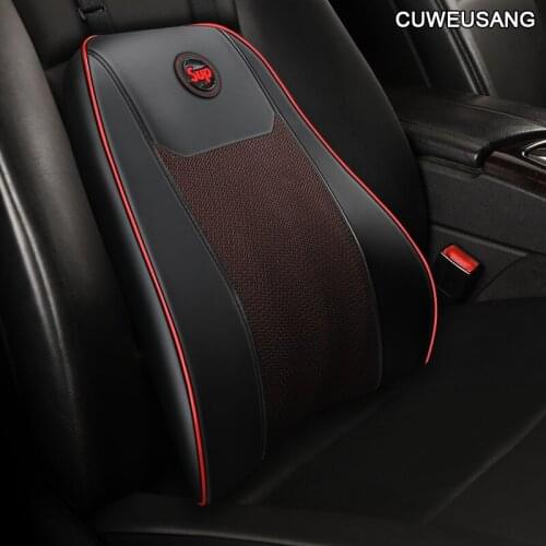 Seat Support In Car Back Lumbar Support Cushion For Office Chair Pillow Cushion Breathable Travel Massagers memory cotton soft
