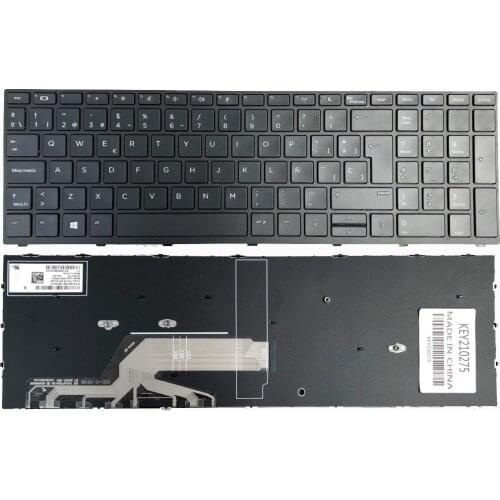 SP Spanish Replacement keyboards For HP ProBook 450 G5 455 G5 470 G5 laptop keyboard Latin LA ES original 9Z.NEFSQ.02T NSK.XK0SQ