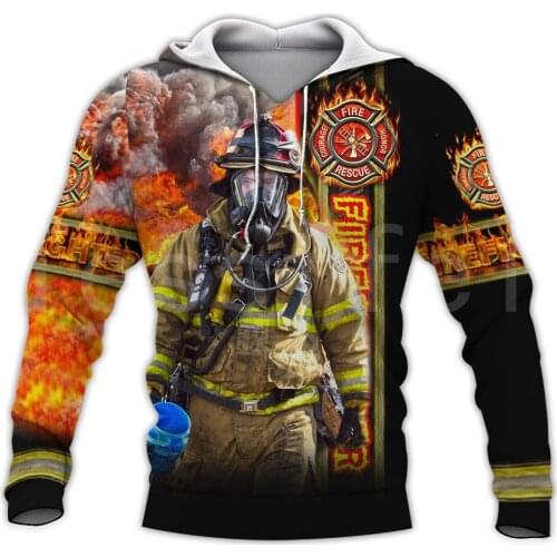 Tessffel Firefighters Suit Firemen superhero Harajuku Tracksuit NewFashion 3DPrint Zipper/Hoodies/Sweatshirt/Jacket/Men/Women s3