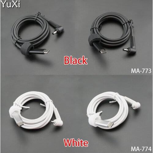 YuXi USB Type C PD Charging Cable to 4.0*1.35mm For ASUS Zenbook UX21A UX31A UX32A UX32V Laptop Power Adapter Charger Cord