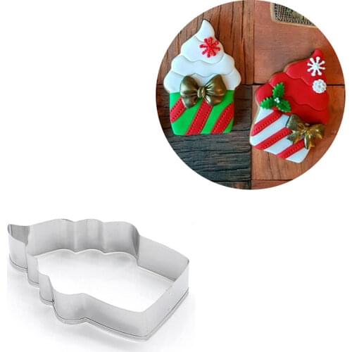 APRICOT Ice cream Cookie Cutter 3D Stainless Steel Party Fondant Cake Decorating Tools DIY Pastry Biscuit Baking Molds