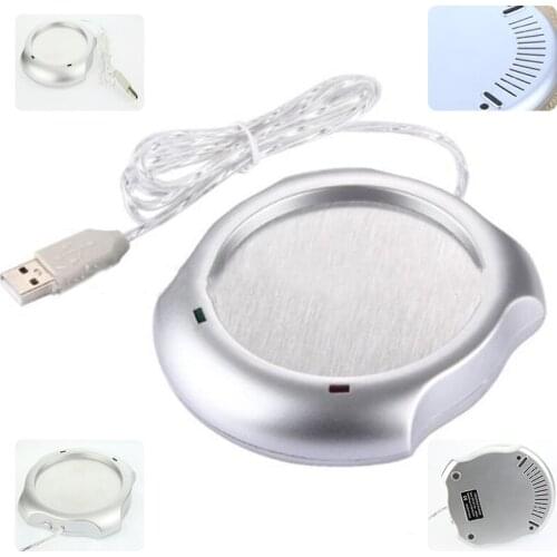 1pcs Portable USB Electric Cup Warmer Tea Coffee Beverage Cup Heating Pad Mat