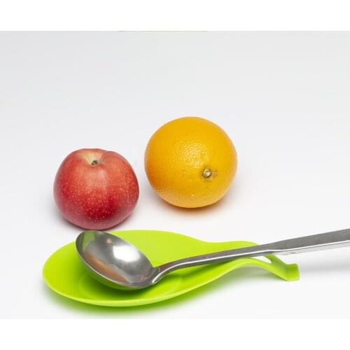 1 Pcs Silicone Spoon Fork Mat Shelf Spoon Rests Pot Clips Holder Organizer Kitchen Cooking Tools