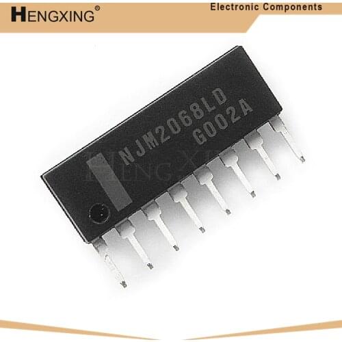 5piece NJM2068LD NJM2068 NJM4580L NJM4580 SIP-8 In Stock