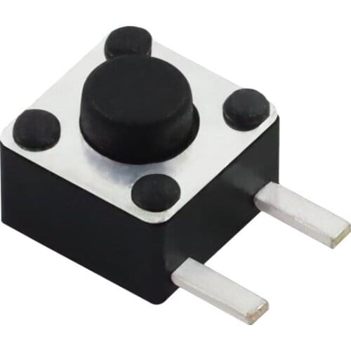 50pcs TS-C018 4.5*4.5 side two-foot tact switch side plug electronic components small button