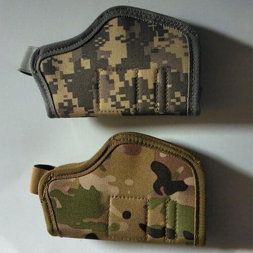 Airsoft Paintball Pistol Side Arm Holster Camo Combat Tactical Gun Holder 5 Colors