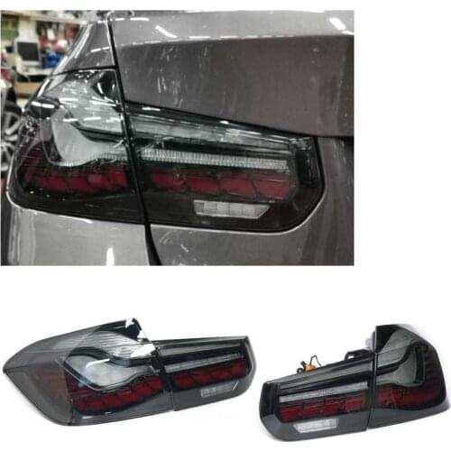 Indicator light parking lights For M4 GTS Design Smoked Dynamic Full LED Tail Lights with Sequential Turn Signal Fit for 3